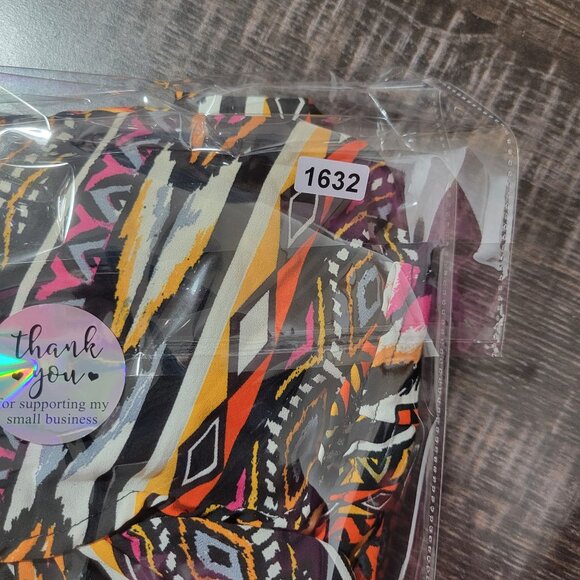 Rue21 Juniors Cold Shoulder Aztec‎ Print Dress M Multicolor Boho Festival Summer - Picture 8 of 8